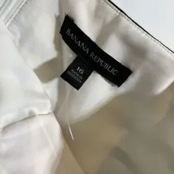 NNT, Banana Republic Women's 16 Pleated A-Line‎ Midi Multi-Colored Skirt - Picture 6 of 7